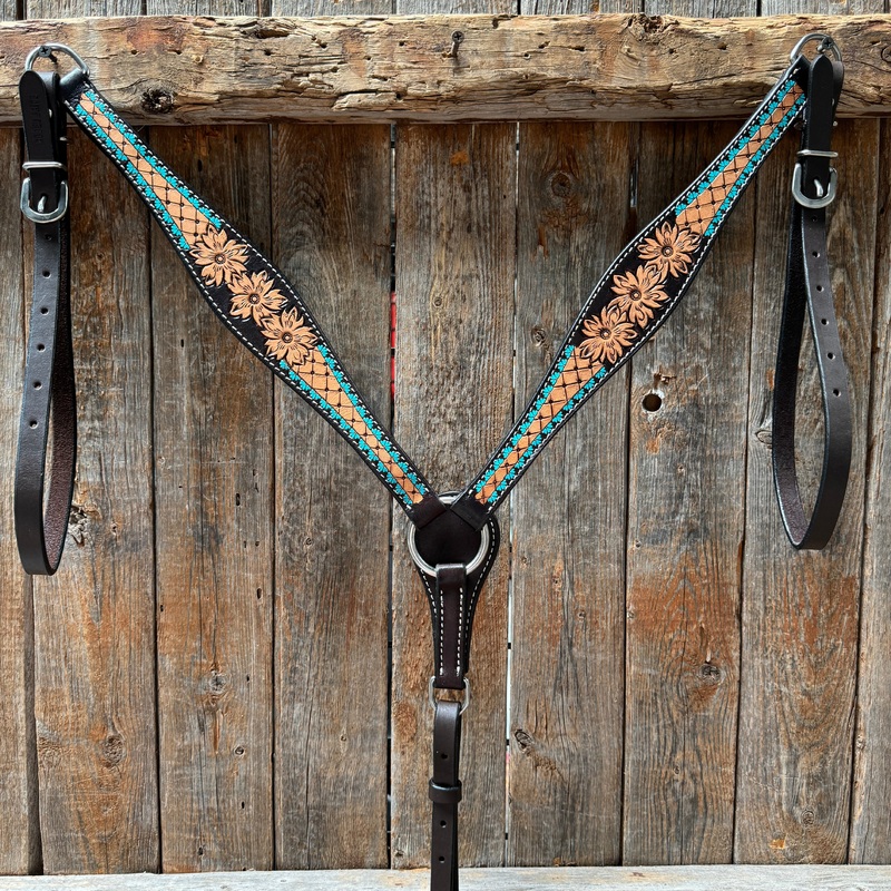 Multi Flower Breastcollar #56276