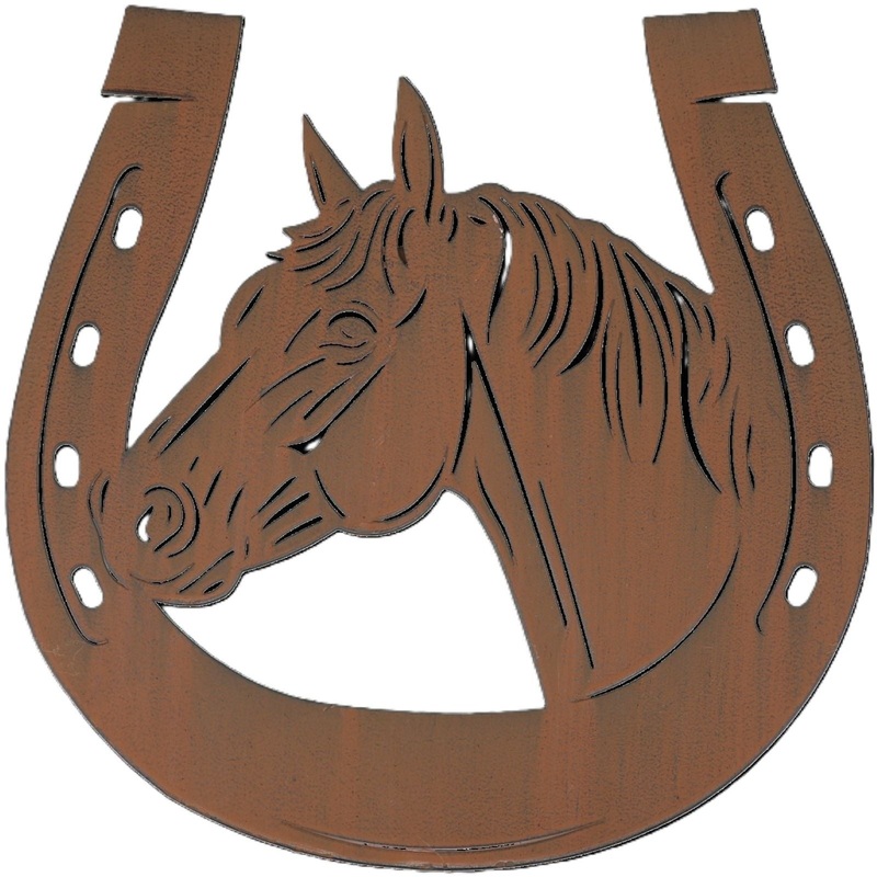 Tough1 Horse/Horseshoe Wall Decor