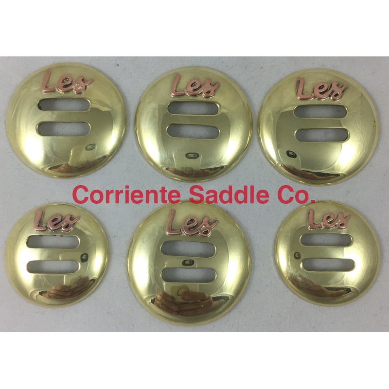 CBCONCH 155A Brass Slotted Conchos
