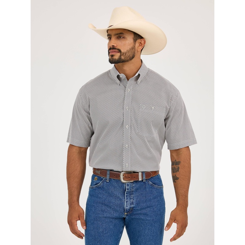 Men’s George Strait Shirt ~ Gray