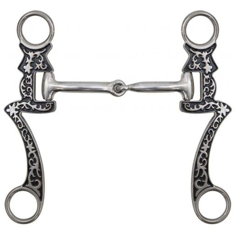 Showman 5 Stainless Steel Seven Cheek Snaffle Bit
