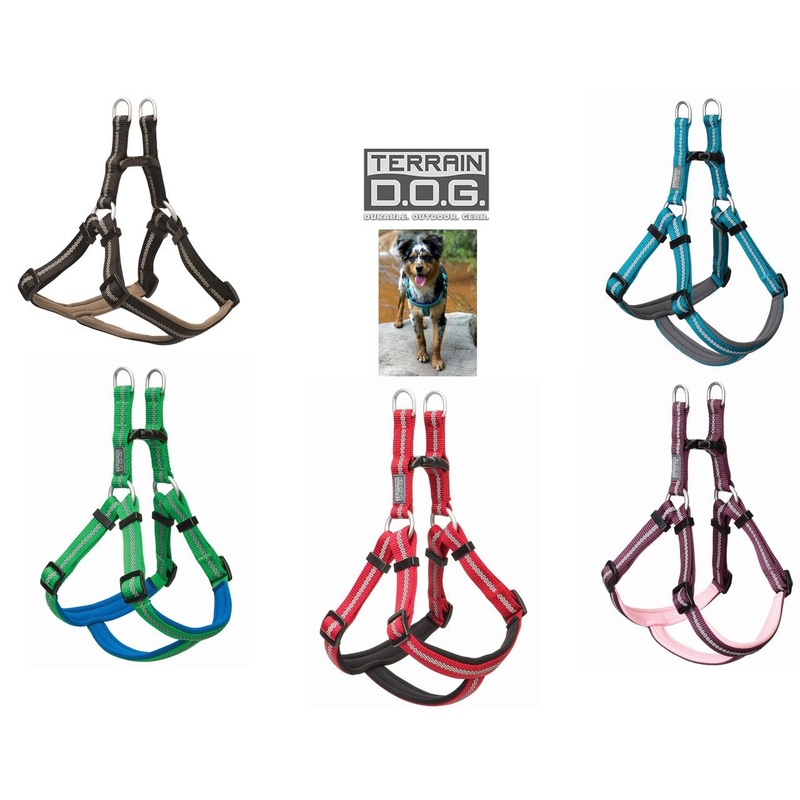 Weaver Terrain D.O.G. Durable Pet Outdoor Gear Reflective Neoprene Lined Harness