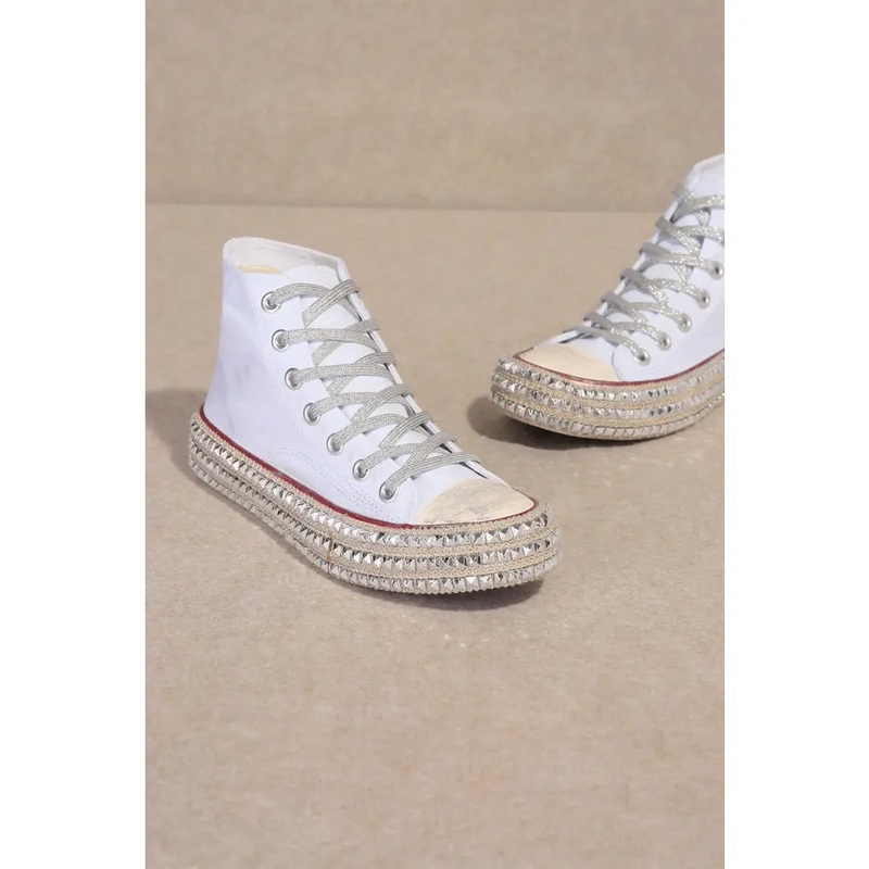Chantel – White High Top