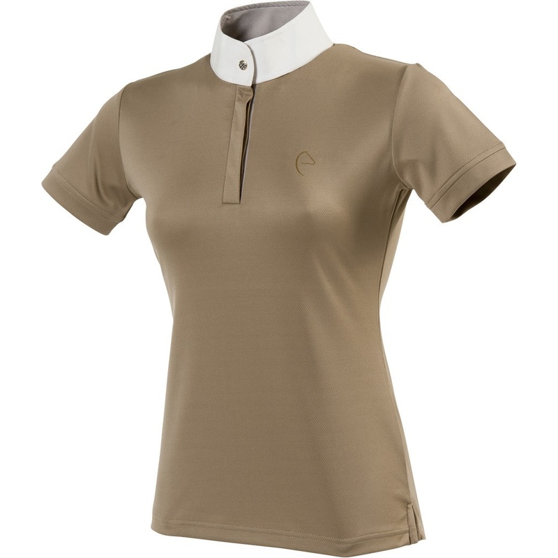 Equitheme Mesh Ladies Short Sleeves Polo Shirt