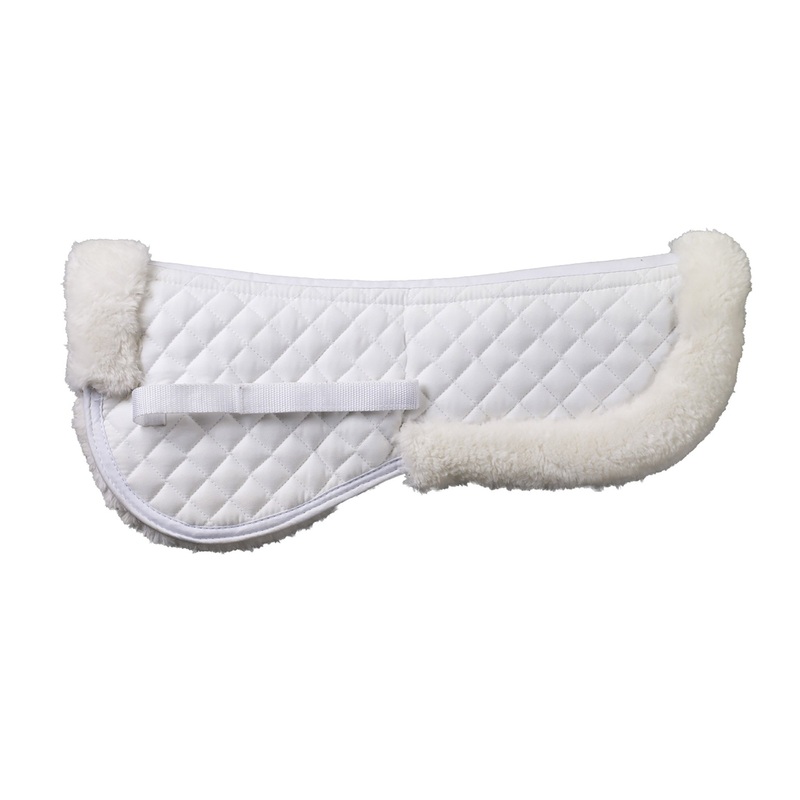Syntech Sheepskin Half Pad – White