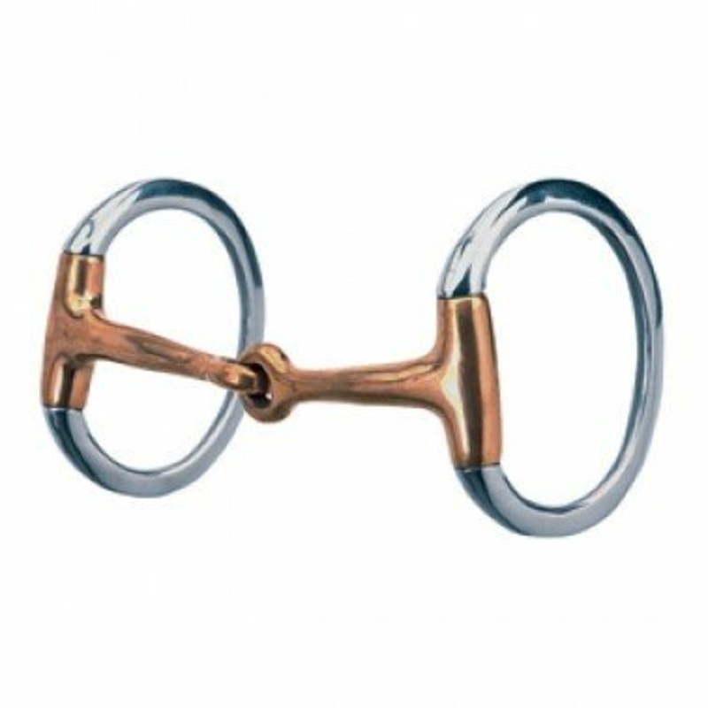 Weaver Leather Stainless Steel 5” Copper Mth Eggbutt Snfl