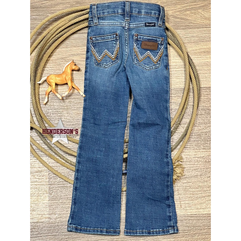 Girl’s Wrangler Bootcut Jeans in Hannah