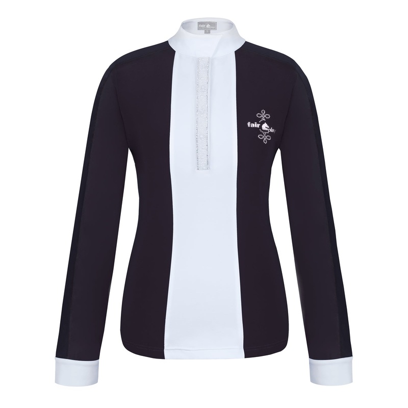Womens Long Sleeve Competition Shirt Claire Pearl