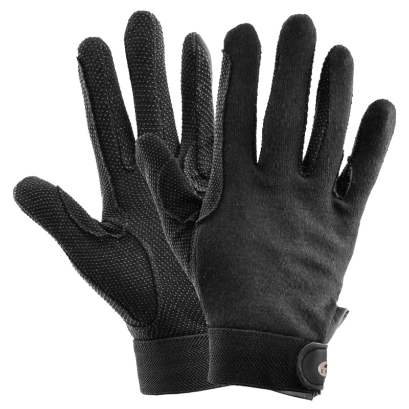 E.L.T Picot Adult Knit-Cotton Gloves