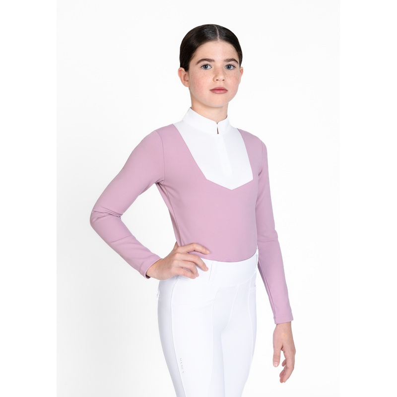 YR Sienna Long Sleeve Show Shirt (Mauve)