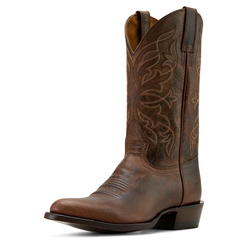 10061155 Ariat Men’s Maverick Western Cowboy Boot – Loco Brown
