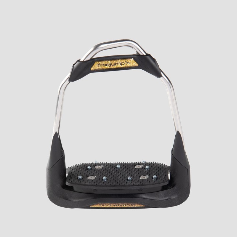 Air’S Stirrup | Black | Glitter Gold