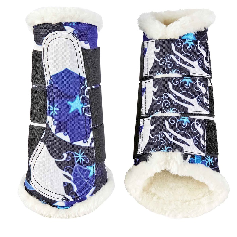 Altitude Galloping Boots – Blue Whimsical Horses