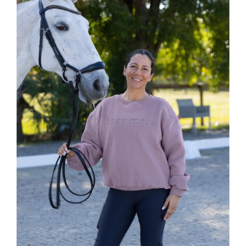 Boss Mare – Lavender Equestrian Sweatshirt