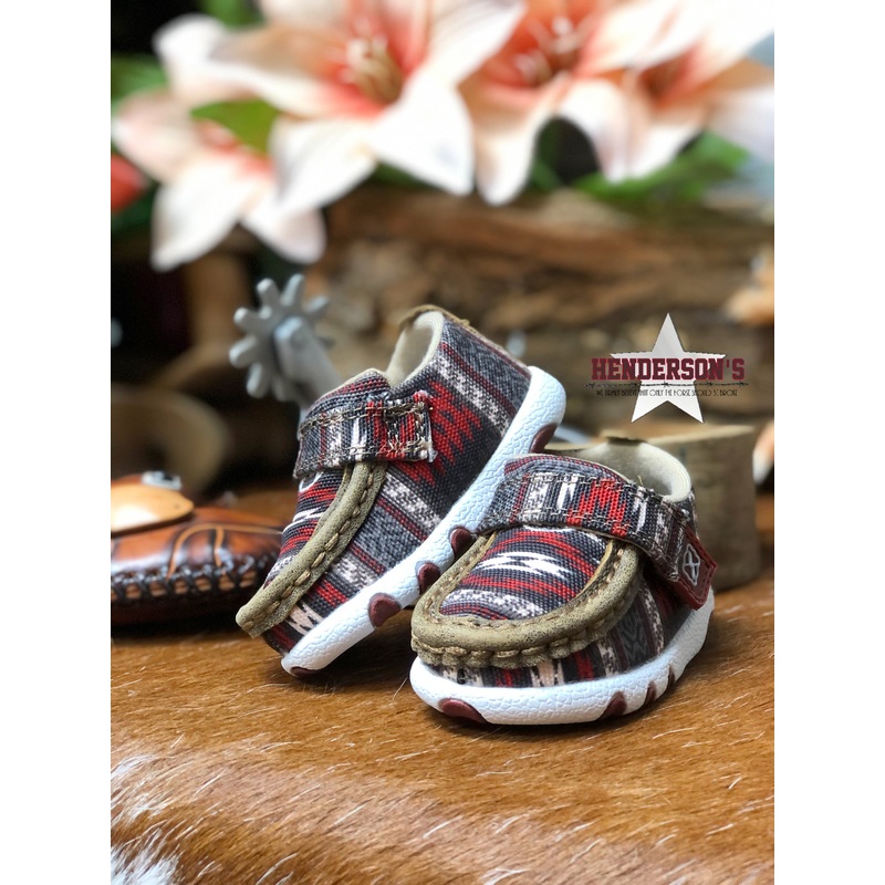 Infant Hooey Twisted X ~ Red Aztec