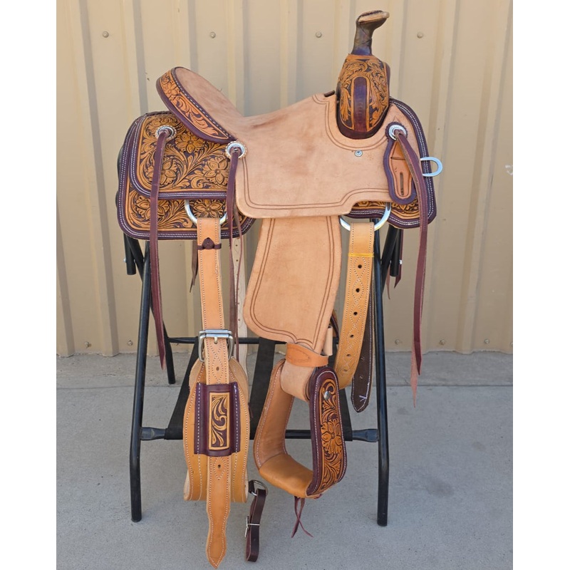 #1763 14″ Corriente Association Ranch Saddle