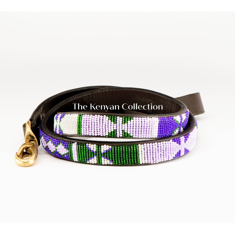 “Yesterday, Today, Tomorrow (YTT)” Beaded Dog Lead