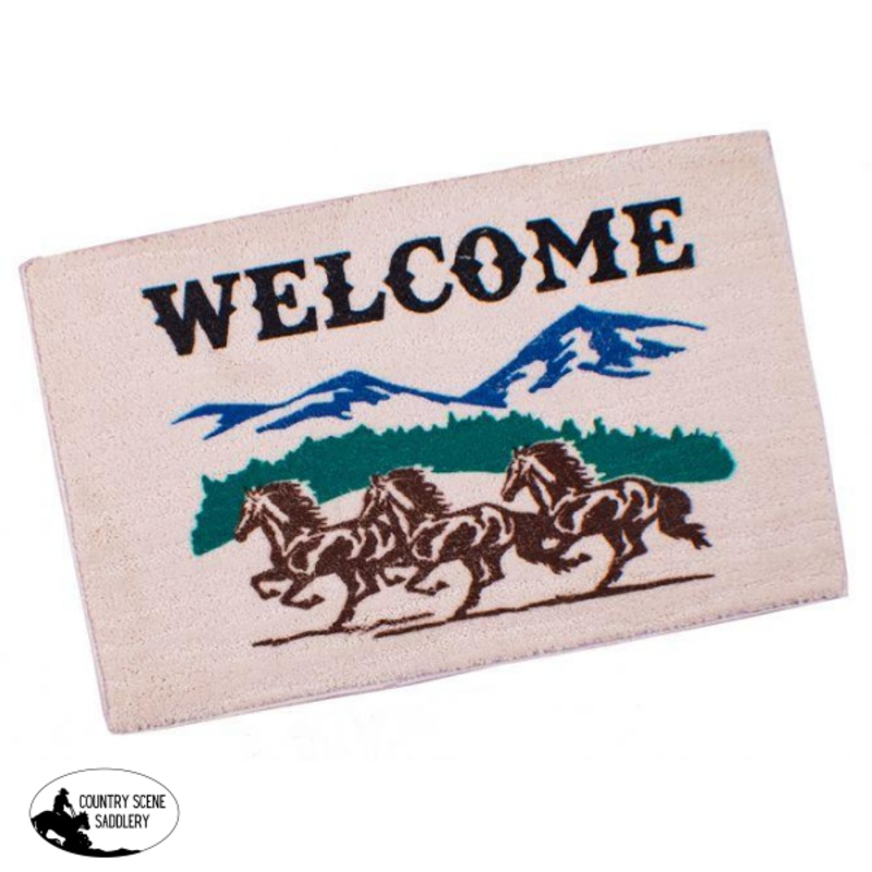 27″ x 18″ “Home Is Where The Barn Is” floor mat.