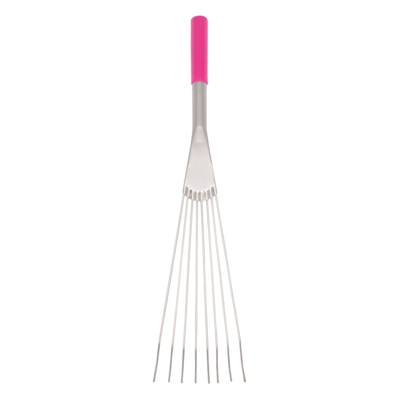 Red Gorilla Big Tidee Metal Rake Short Handle