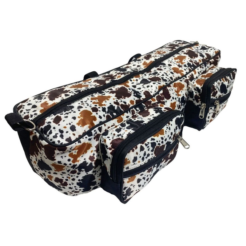 Showman Cow Print Trail Gear Cantle Bag