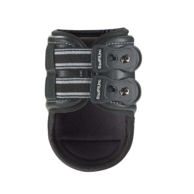 EquiFit D-Teq Hind Boots (Pair) Black/Black Medium