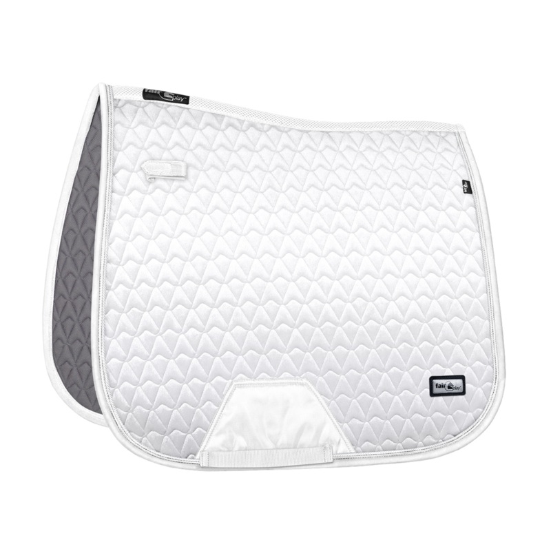 Fair Play OREGON Dressage Saddle Pad, White