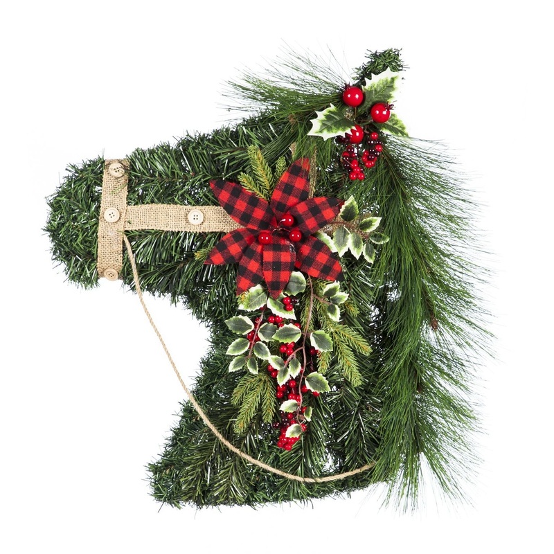 Holiday Horse Wall Decor