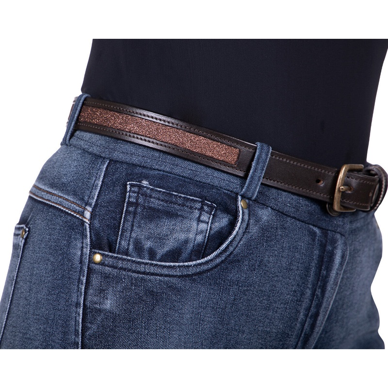 QHP Hailyn Leather Belt