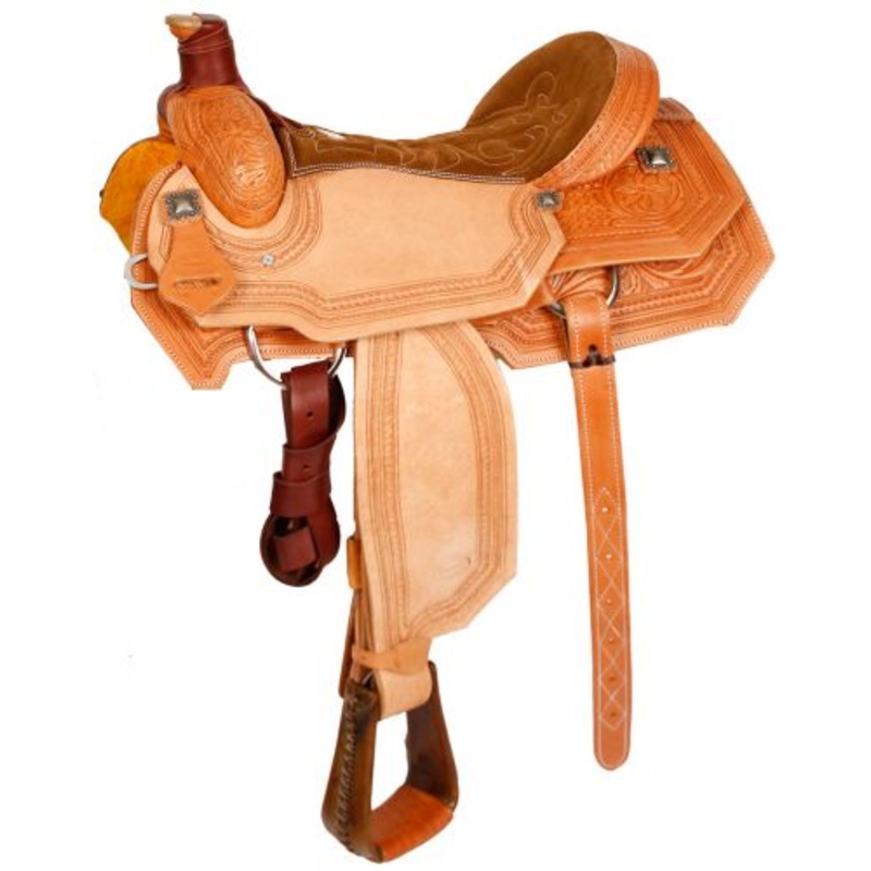 #62816: 16″ Showman Roping Saddle