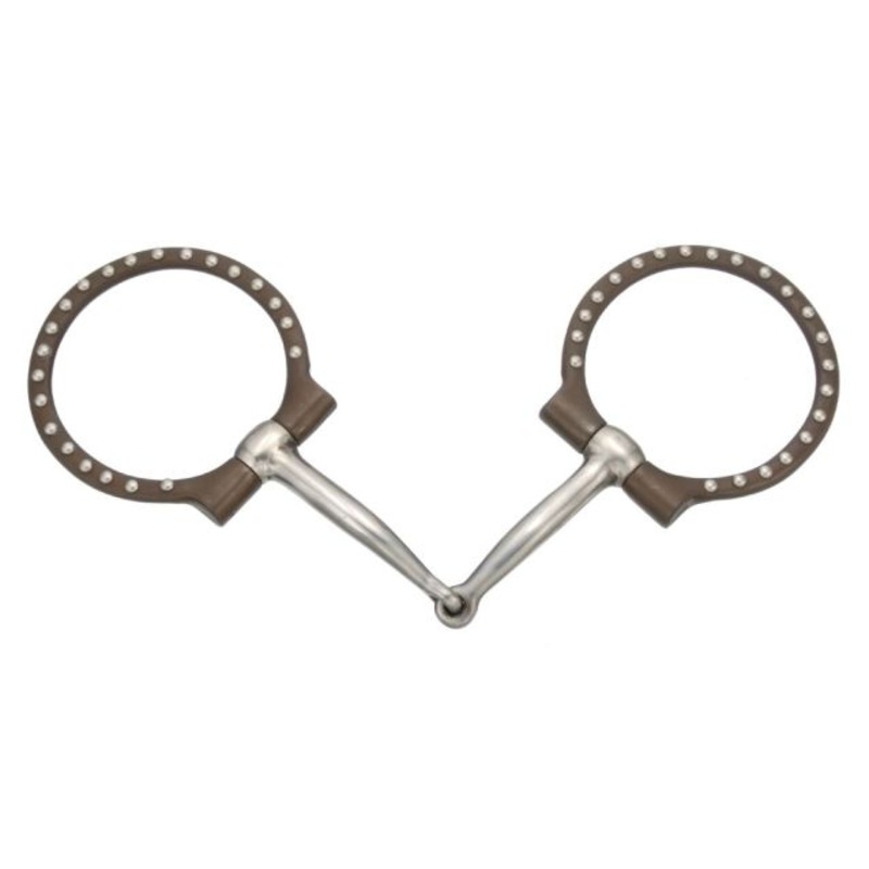 Off Set Dee Ring Snaffle Bit