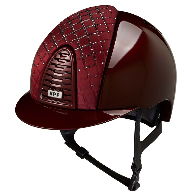 Kep Cromo2 – Milano – Satin Street Collection – Bordeaux with Swarovski crystals