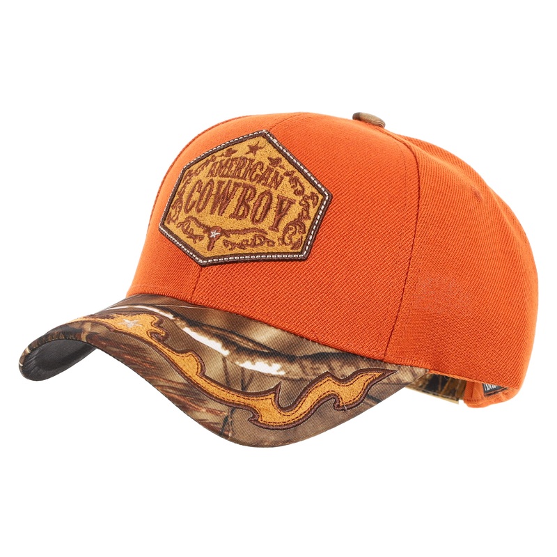 “American Cowboy” Embroidered Baseball Cap