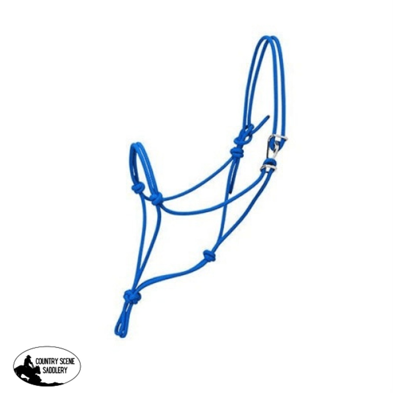 Clip on Rope Halter, Blue