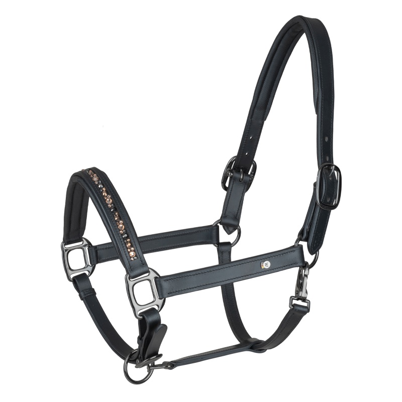 Waldhausen X-Line Leather Halter Crystal