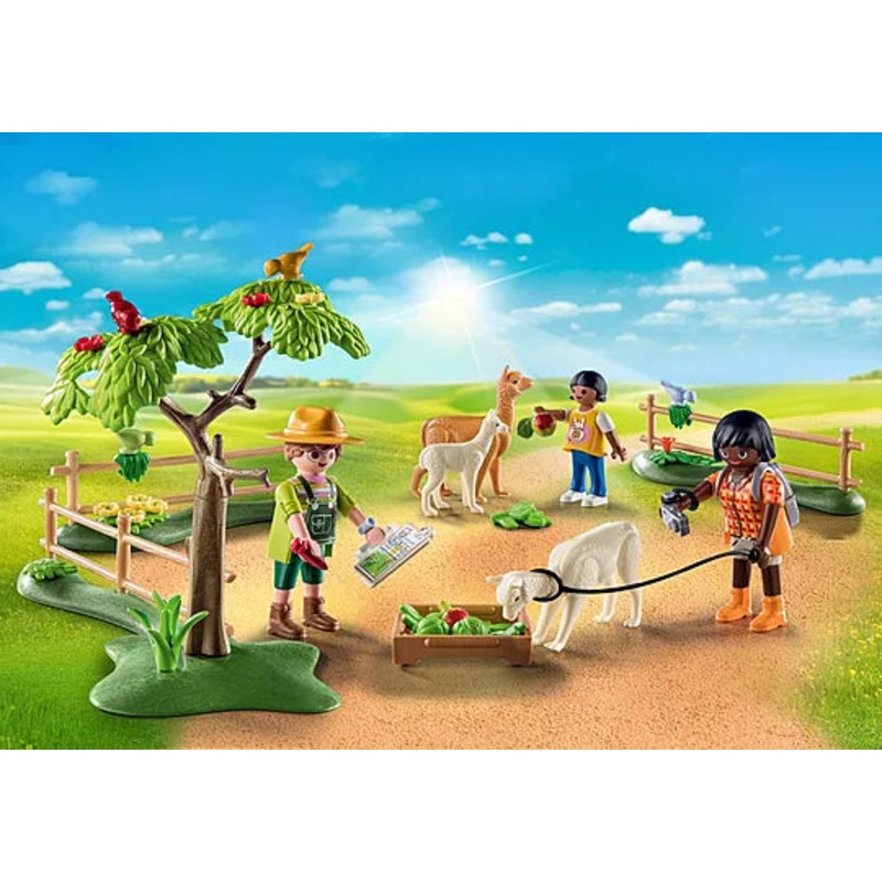 Playmobil Alpaca Hike 71251