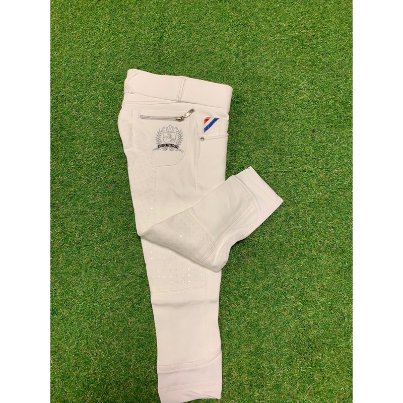 Dokihorse New York 2.0 Rijbroek Junior Wit