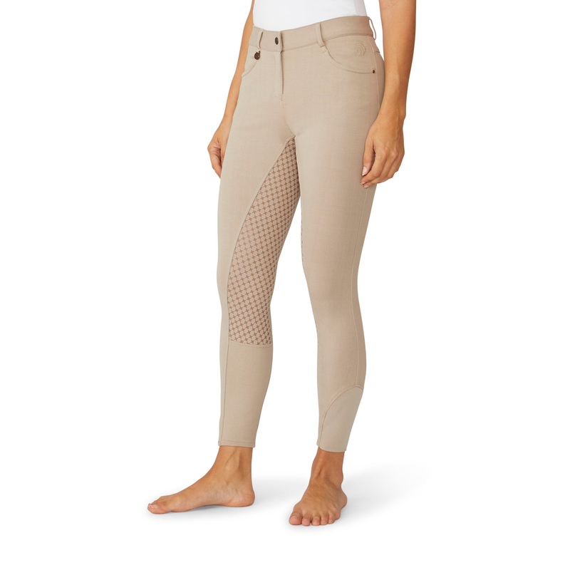 Women’s Softflex Silicone Full Seat Breech – Neutral Beige
