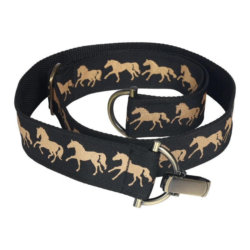 AWST Int’l Lila Galloping Horses Belt