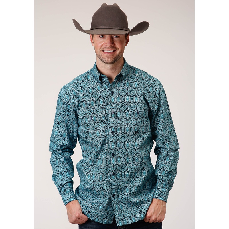 Medallion Paisley Print by Roper