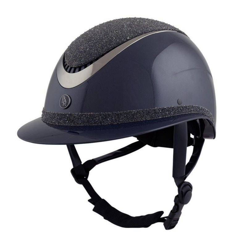 Veiligheidshelm Theta Plus Dazzling Glamourous Glossy Navy