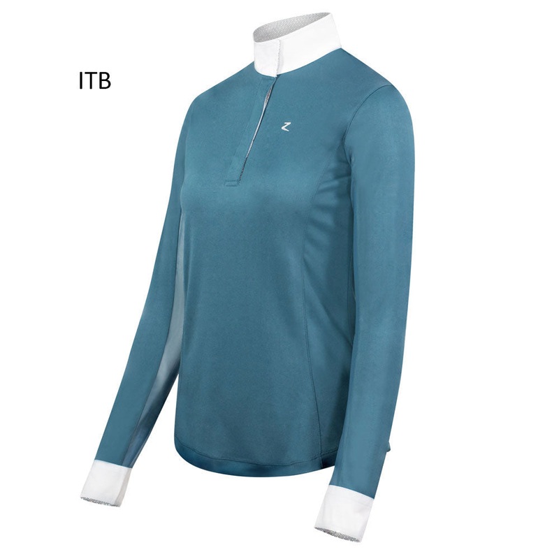 33209 Horze Crescendo Blaire Women’s Long-Sleeved Functional Show Shirt