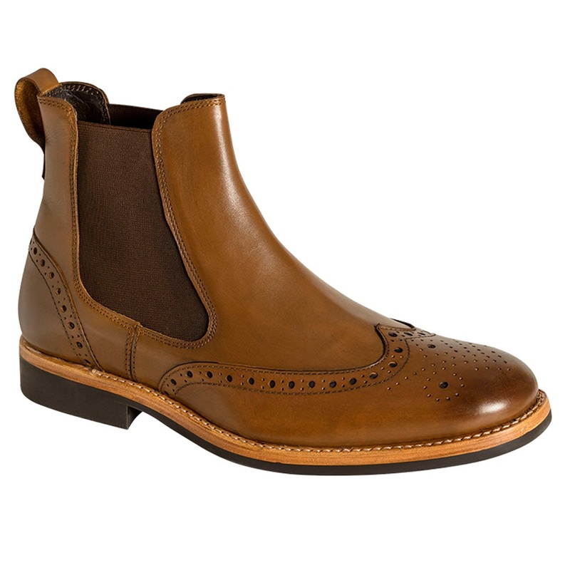 Hoggs of Fife Stanley Semi-Brogue Dealer Boots