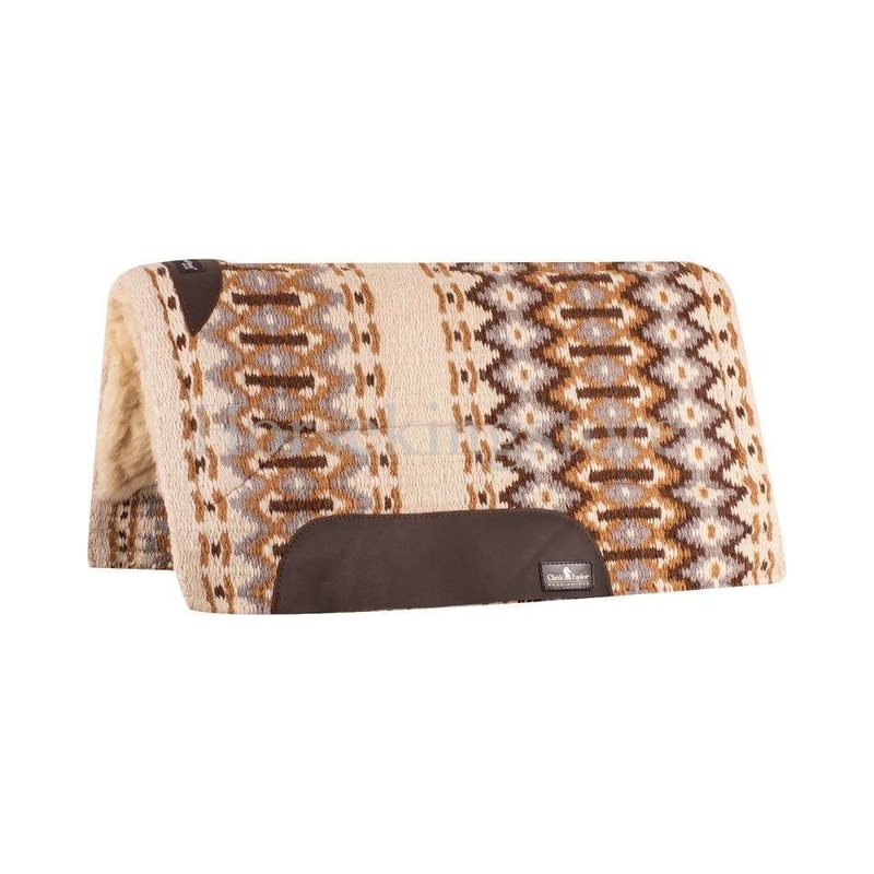 Sensorflex Wool Felt Pad ~ Cream/Chestnut
