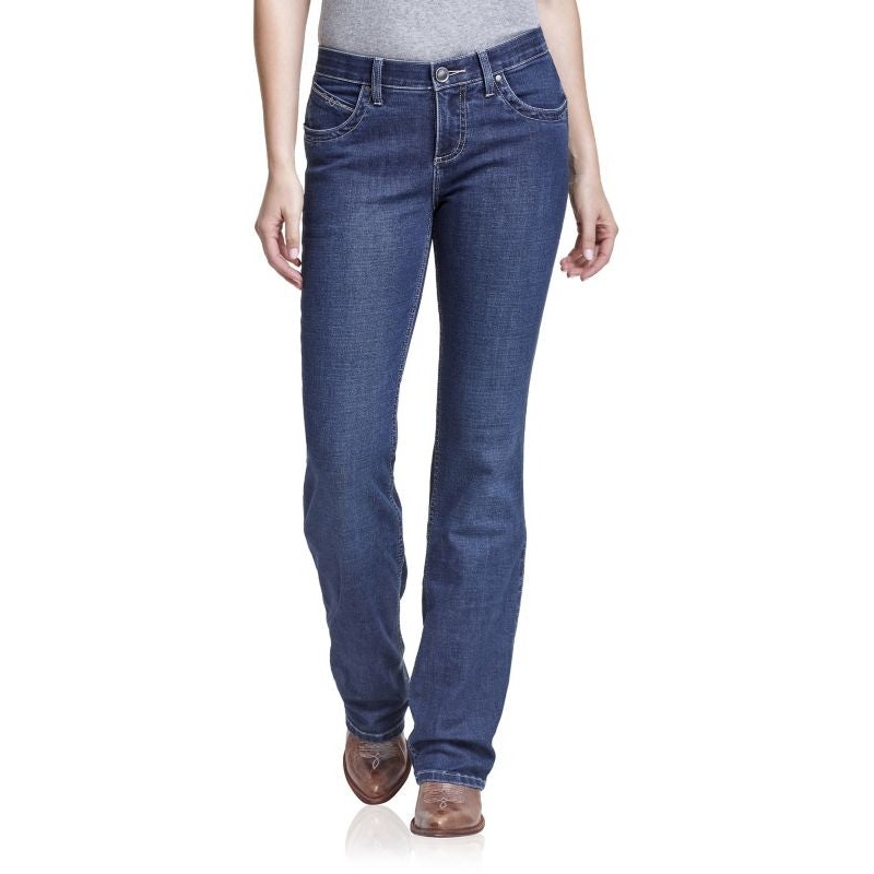 Wranlger Ladies Q-Baby Wild Streak Boot Cut Jean 7