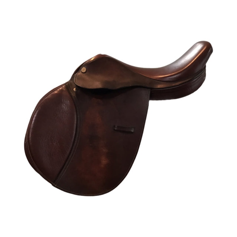 15.5″ Children’s Kincade Medium Wide Tree Used Close Contact Saddle – C
