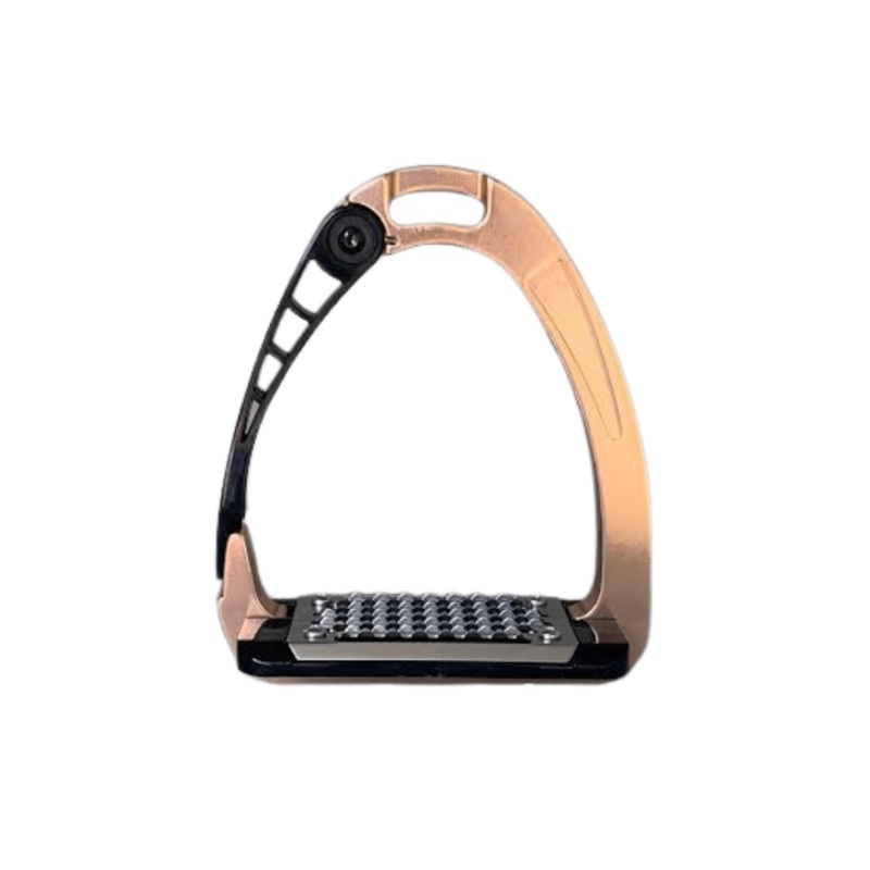 Acavallo Alupro Breakaway Stirrup – Rose Gold