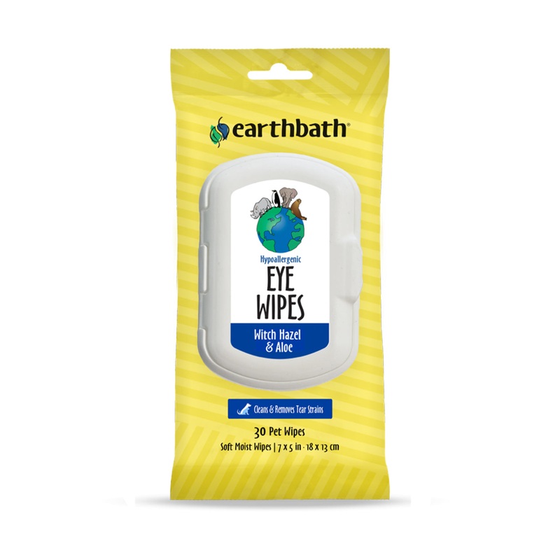 Earthbath Hypoallergenic Eye Wipes 30 Count