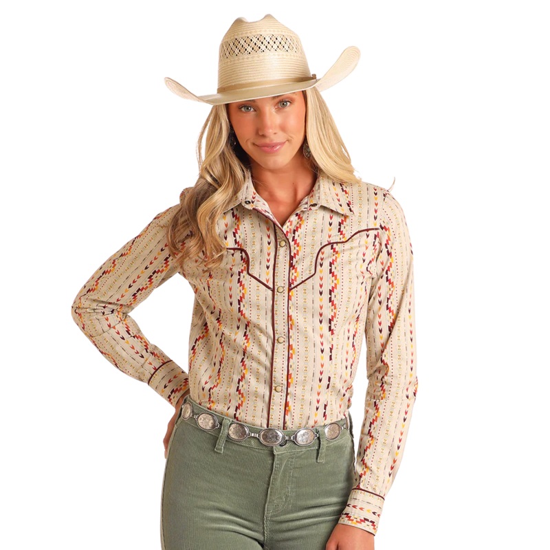Ladies Aztec Print by Rock & Roll