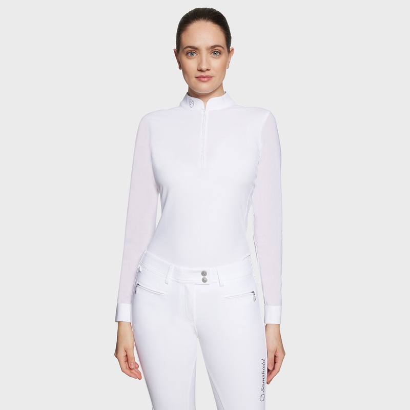 Ladies Aloise Boreal Show Shirt | Long Sleeves | White