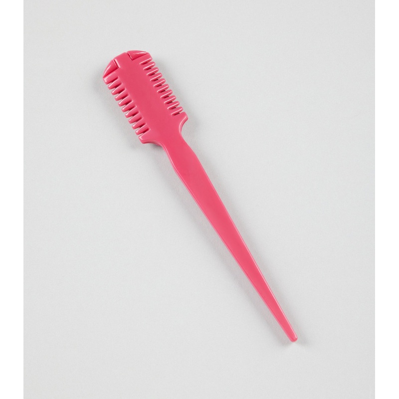 Double-Sided Mane Thinning Comb Fuchsia